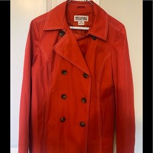 MICHAEL - Michael Kors Red Stitched Coat